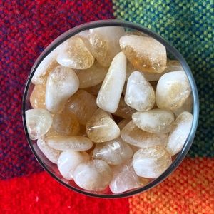 Polished Citrine Healing Stones